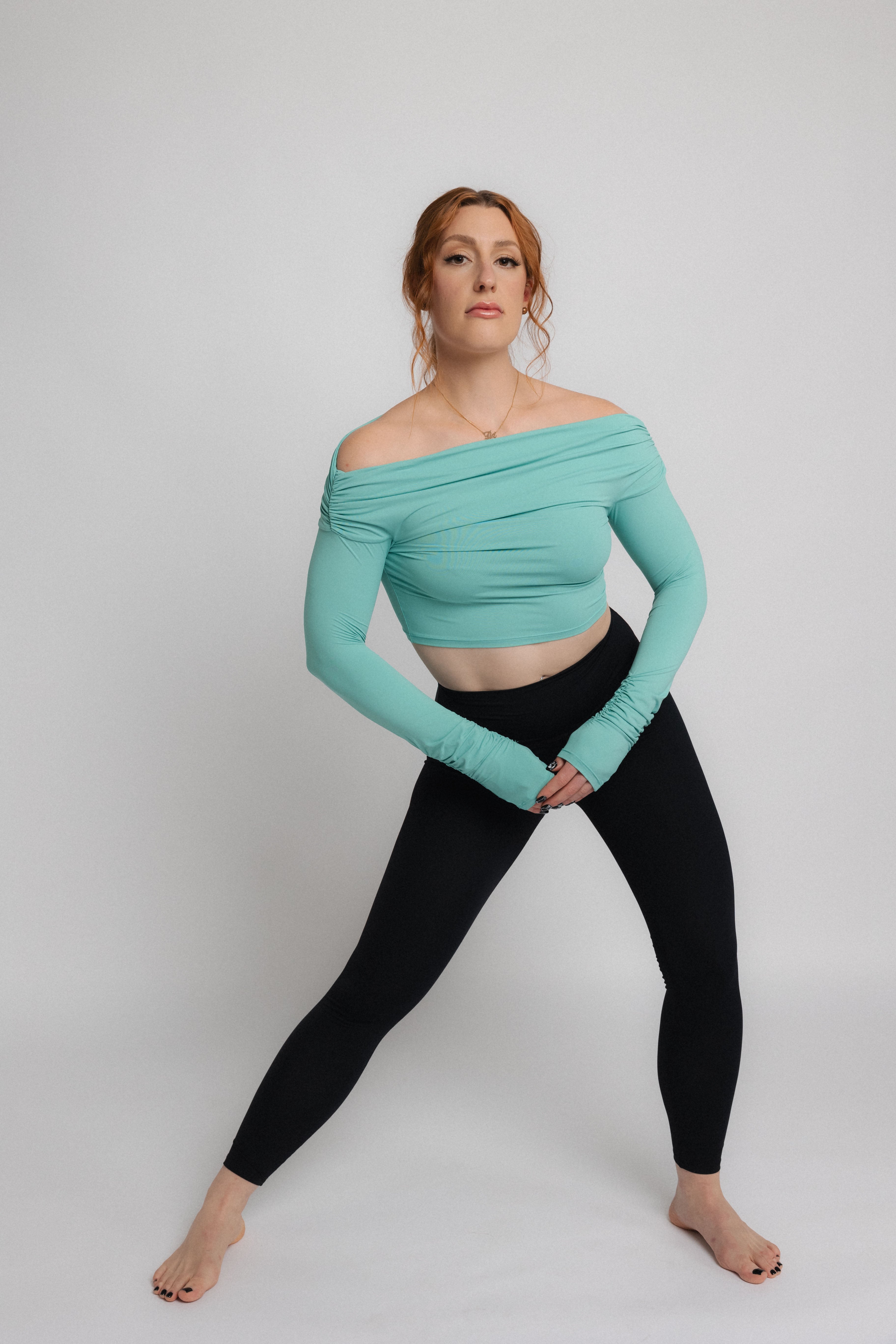 Off The Shoulder Crop Top